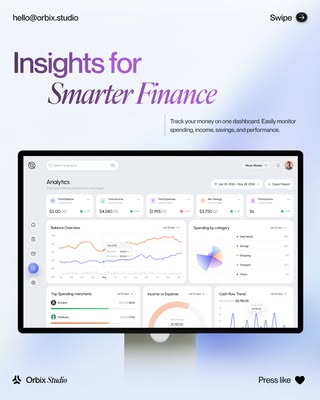 Personal Finance Analytics Dashboard Design