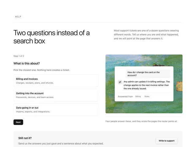 Answer Router FAQ