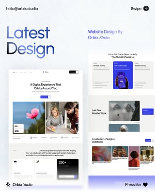 Orbito - Digital Design Agency Website Design