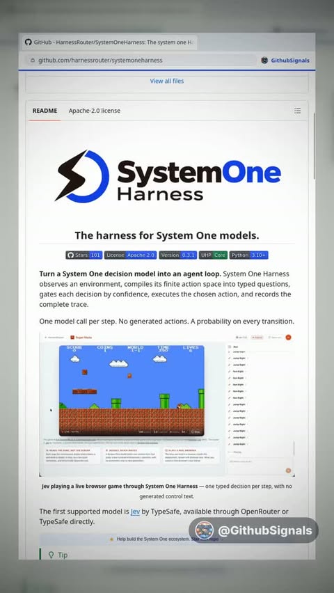 System One Harness: AI That Never Lies

System One Harness turns a new kind of AI model into a reliable worker that neve