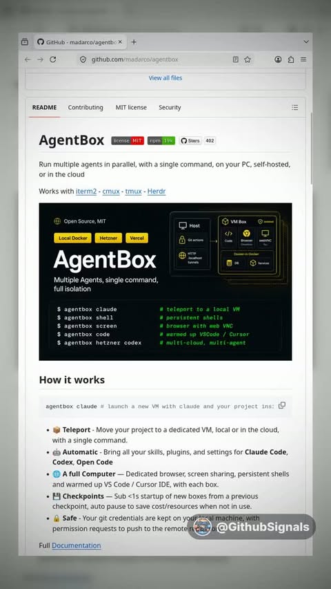 What if every AI coding agent got its own disposable computer? 

AgentBox lets you launch a private, isolated computer f
