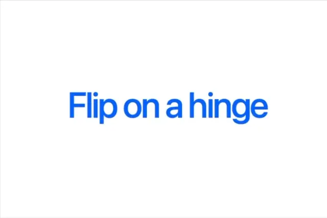 Depth Flip Text
