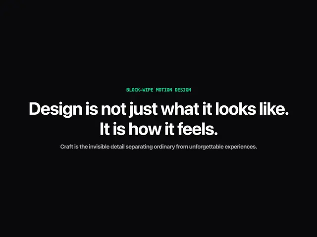 Text Animation