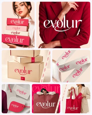 Evolur - Fashion Brand Identity & Packaging Design