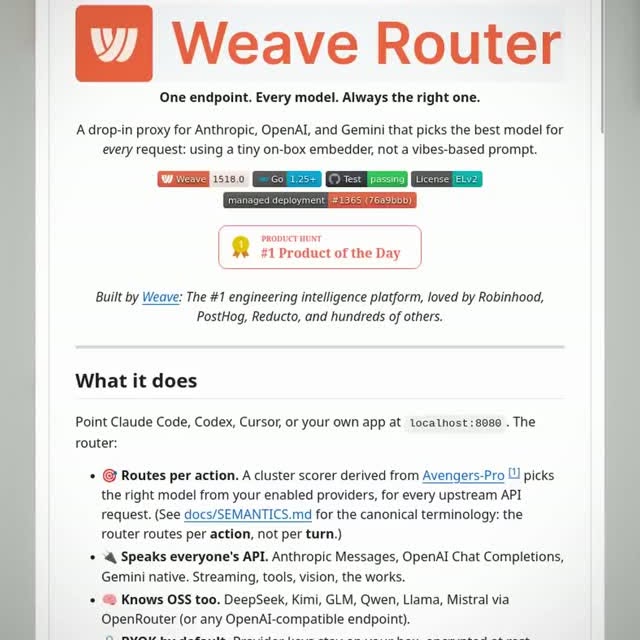 Cut AI Costs by Routing Every Task to the Right Model
Router cuts your A I bills by forty to seventy percent by quietl