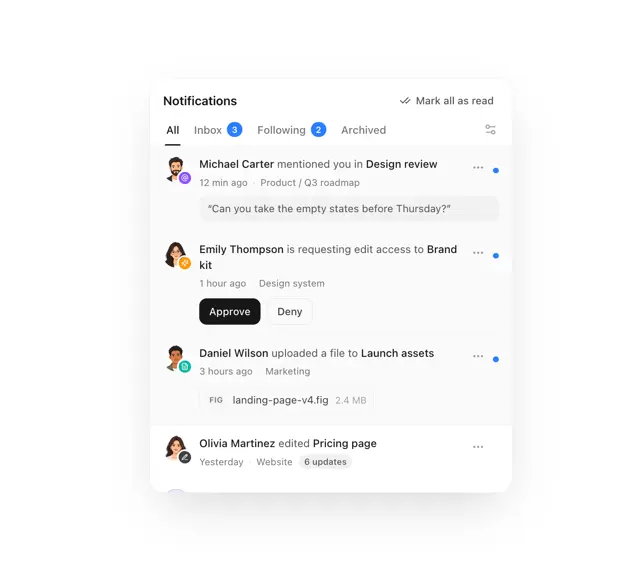 Notification Panel