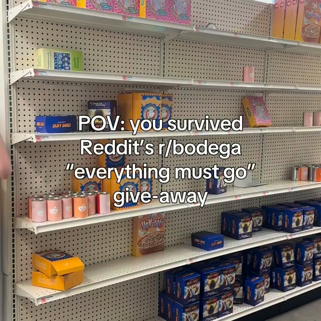Nothing to see here. You already took it.
 #redditbodega