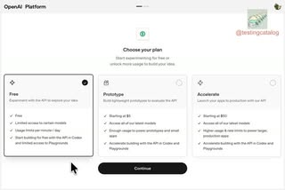 BREAKING 🔥: Free, Prototype, and Accelerate plans are coming to the OpenAI Platform to allow users to build and host th
