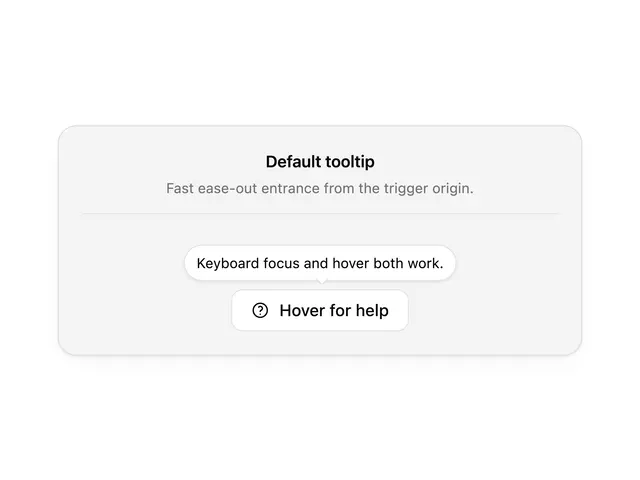 Tooltip