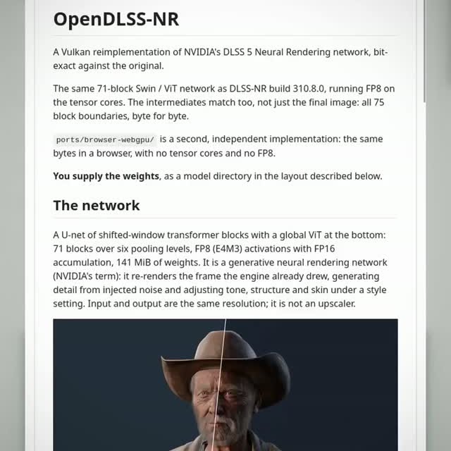 This Open-Source DLSS 5 Reimplementation Recreates NVIDIA Neural Rendering
NVIDIA just showed that AI can invent new d