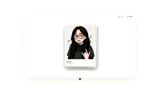 Draggable Photo Stack