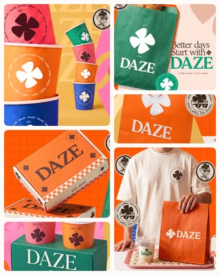 Daze Coffee - Brand Identity & Packaging Design