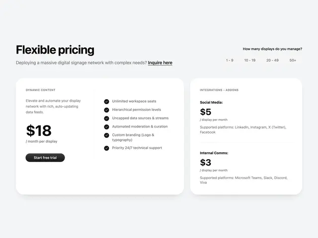 Pricing With Usage Slider