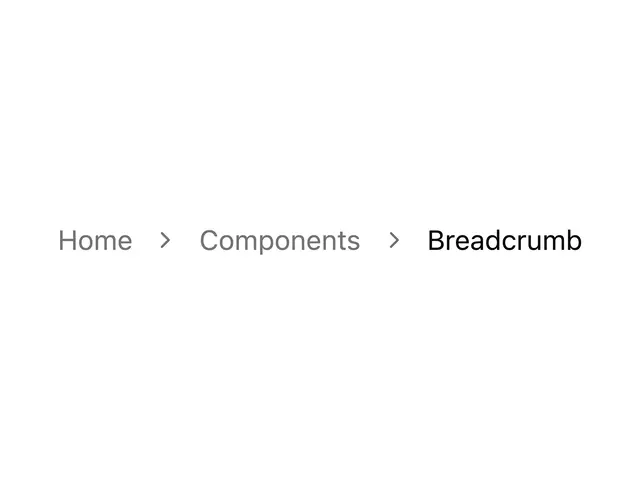 Breadcrumb