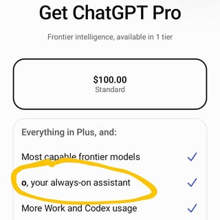 OPENAI 🔥: An upcoming always-on assistant from OpenAI will be named "o". 

> Its reference appeared briefly on the Chat