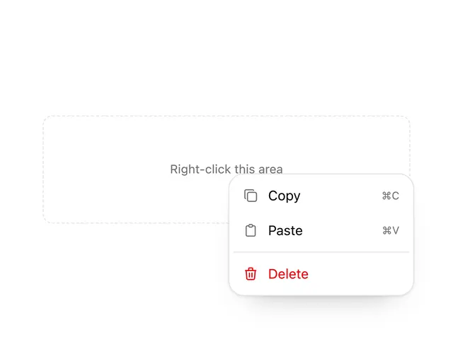 Context Menu