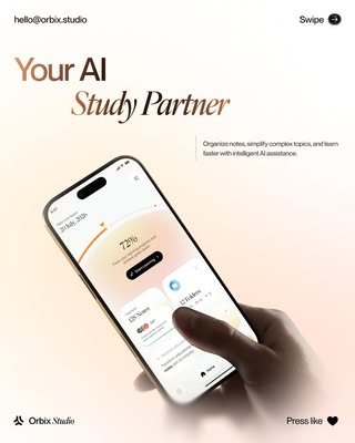 Studia - AI Study Companion App UI Design