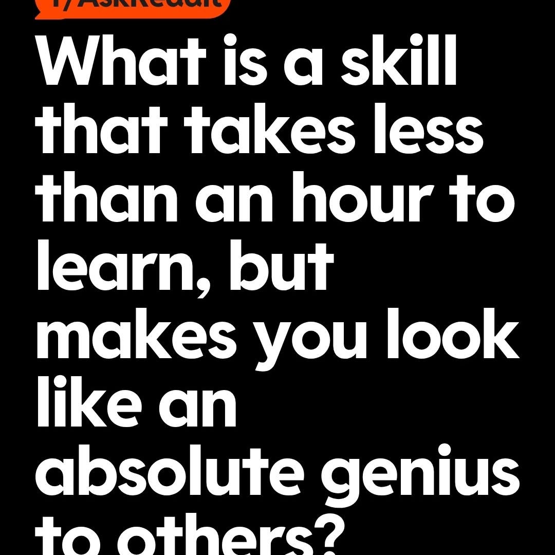 Any way we can split our hour between learning pivot tables and the detachable thumb trick?

Link in bio for the full th