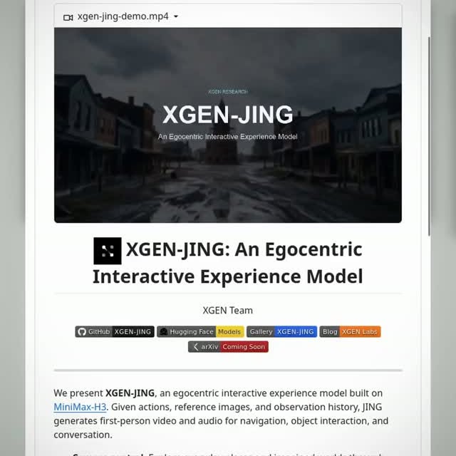 This AI Model Generates Playable First-Person Worlds
Jing is the interactive model that lets you walk through AI-genera