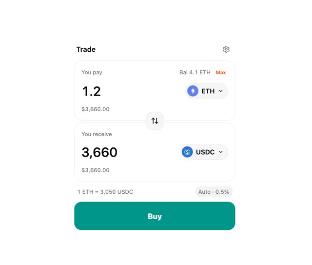 Swap Ticket