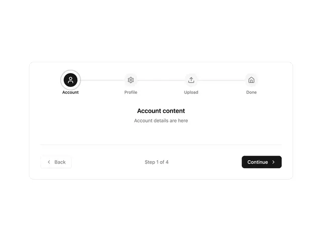 Animated Progress Stepper