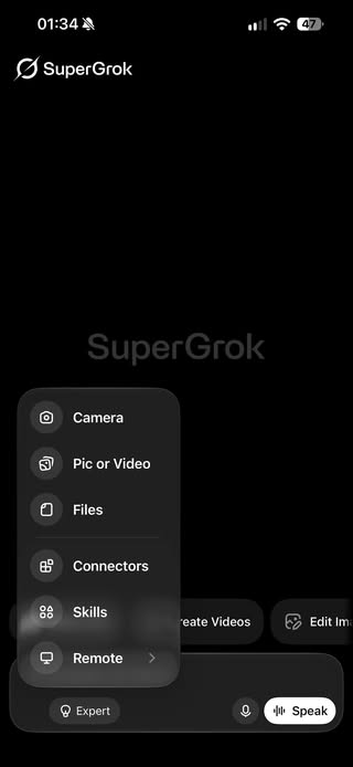 SpaceXAI is working on Remote Control for Grok on web and Mobile.
Interestingly, Remote Control feature on iOS is refe