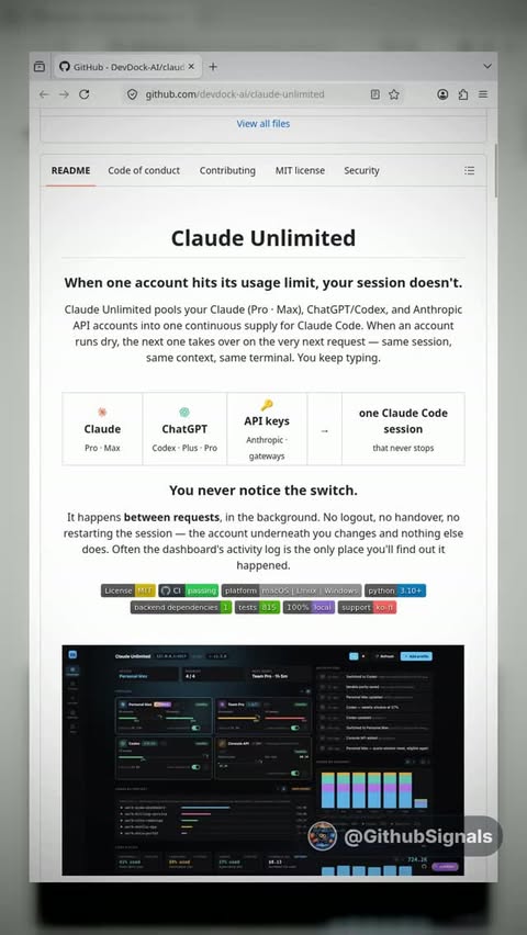 Claude Unlimited: Never Hit a Usage Limit Again

Claude Unlimited is the local tool that keeps your AI coding sessions r