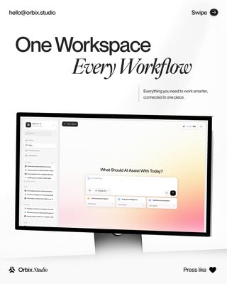 Orbix AI Workspace - Unifying AI Agents and Workflows