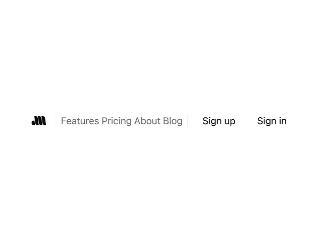 Sticky Header Navbar